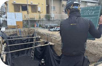 有資格者による施工・工事立ち会い